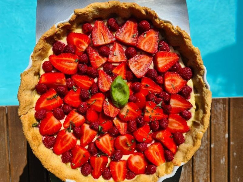 Tarte aux fraises