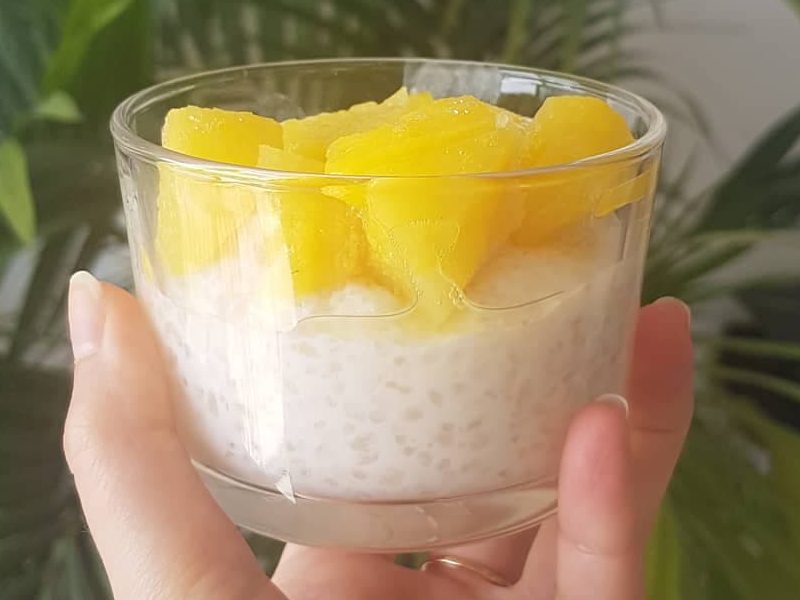 Tapioca mangue coco
