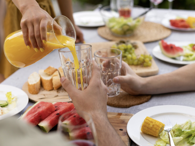 Apéritifs healthy d'été