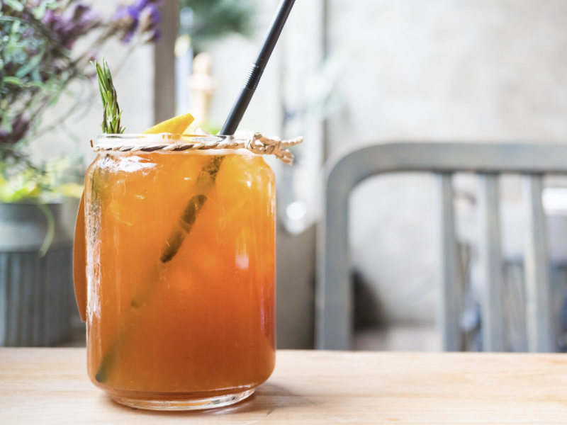 Boisson infusée healthy