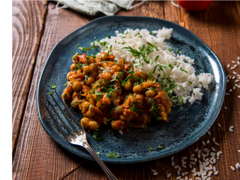 Curry de pois-chiches