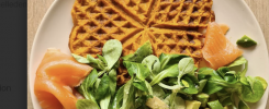 Gaufre d'amour à la patate douce