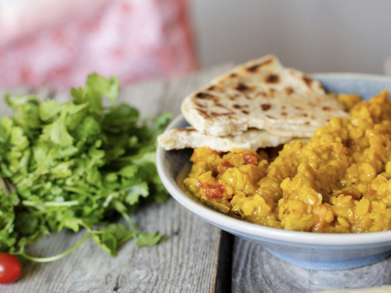 Dhal de lentilles corail