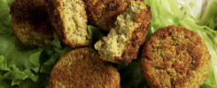 Falafels de pois cassés