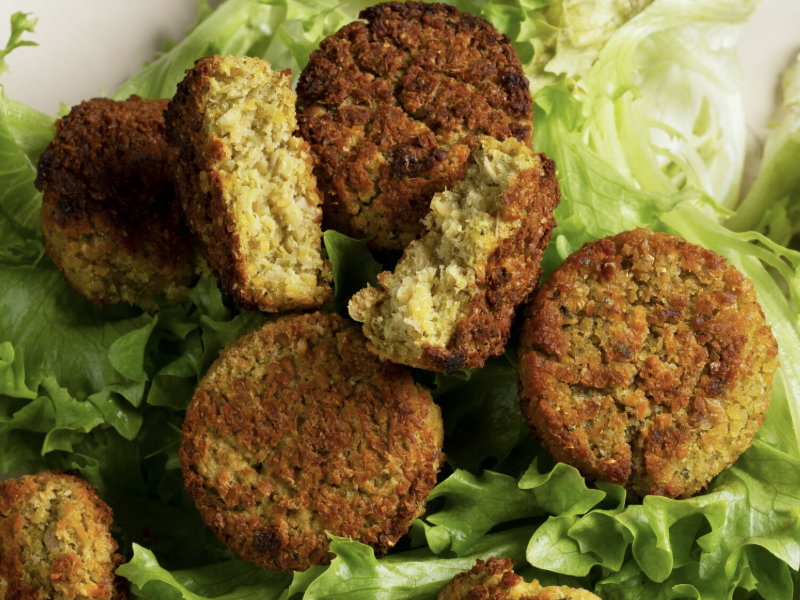 Falafels de pois cassés