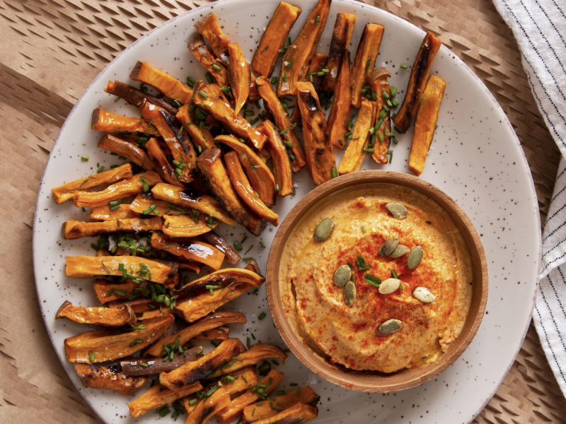 Frites de patate douce