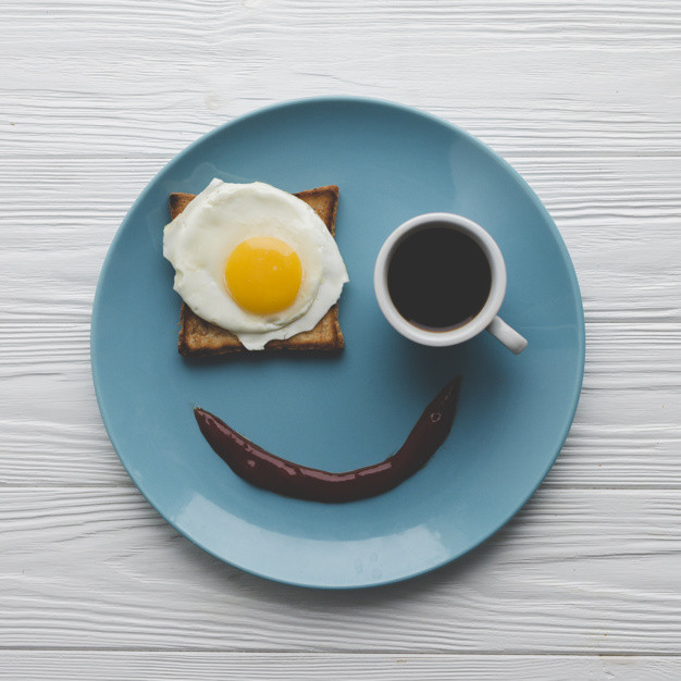 Assiette sourire