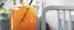 Boisson infusée healthy