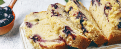 Cake pomme myrtilles