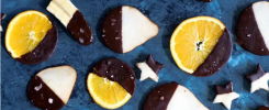 Brochettes de fruits au chocolat