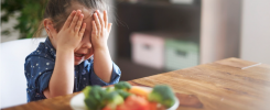 Enfant ne veut pas manger légumes