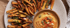 Frites de patate douce