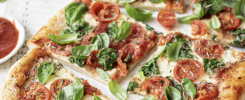 Tarte salée tomate mozza