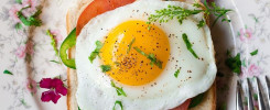 oeuf sur toast