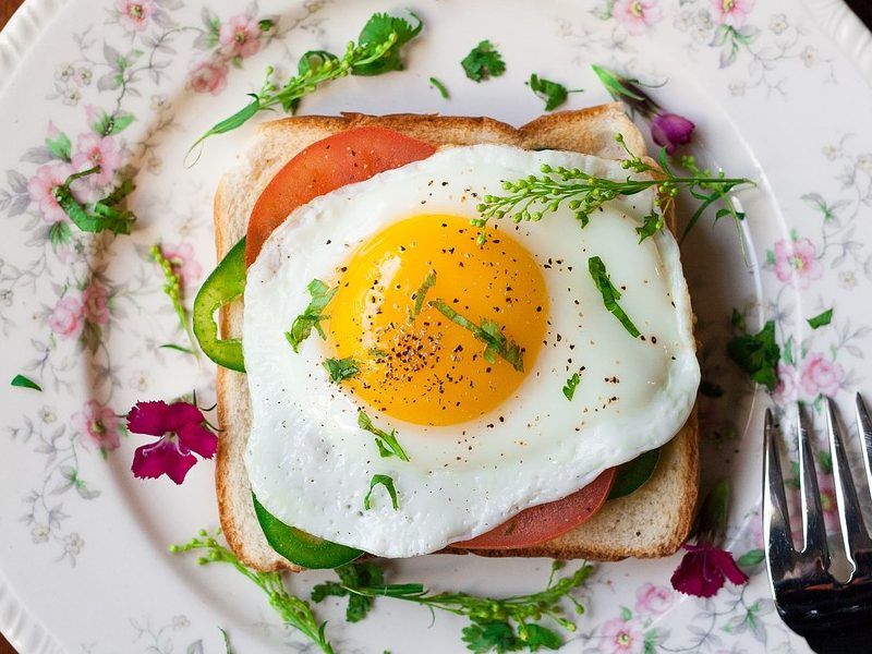 oeuf sur toast