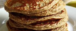 Pancakes et banane