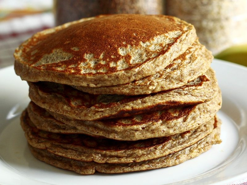 Pancakes et banane